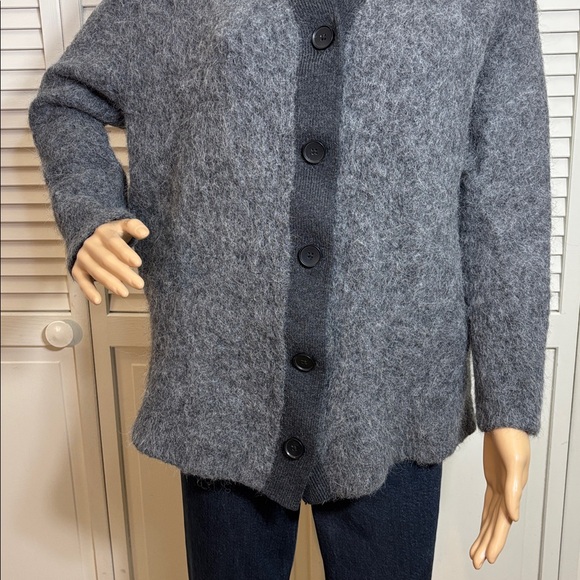 Everlane The Superfuzz Alpaca Oversized Cardigan Medium - Picture 7 of 15